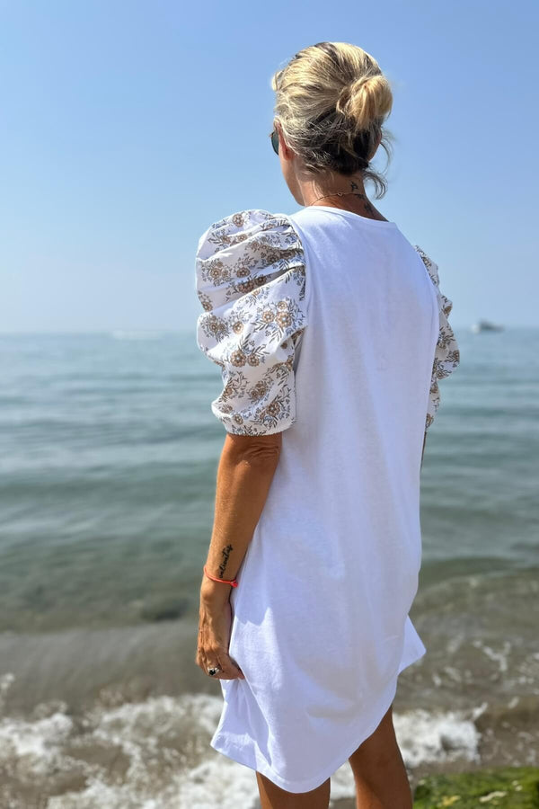 Vestido Menorca Flor Acuarela