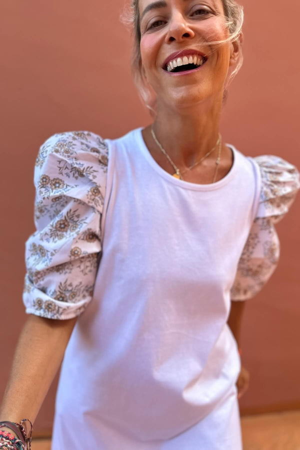 Vestido Menorca Flor Acuarela