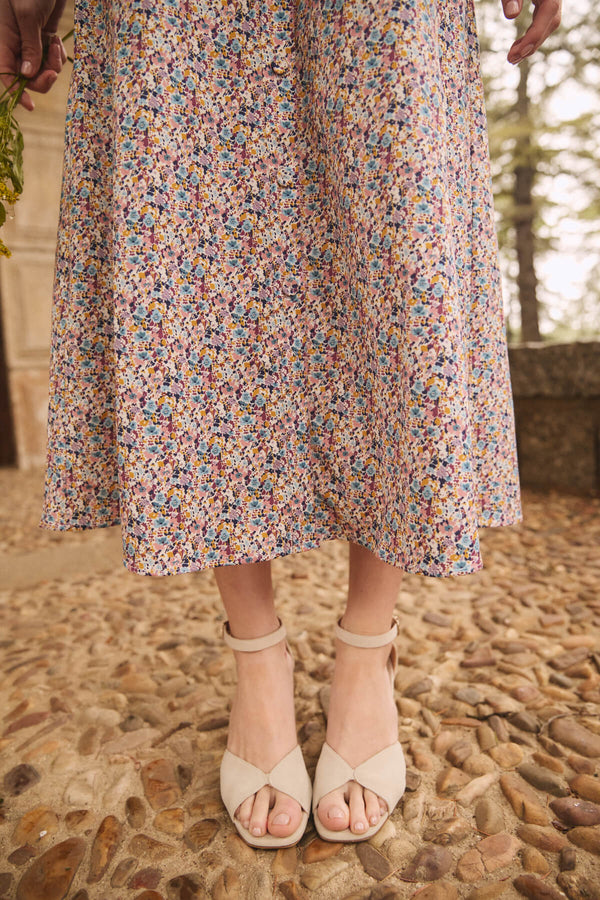 Vestido Camelia Flores