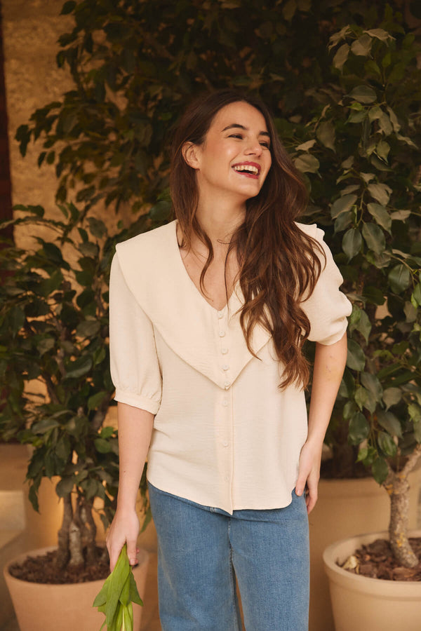 Blusa Fiora Beige
