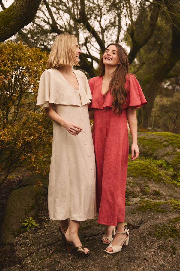 Vestido Camelia Tierra