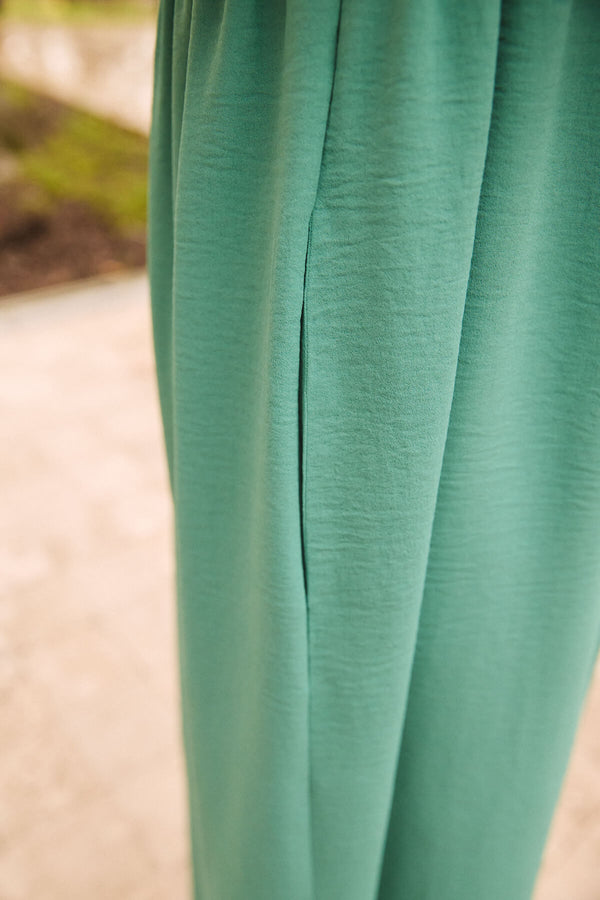 Vestido Fiora Verde Esmeralda
