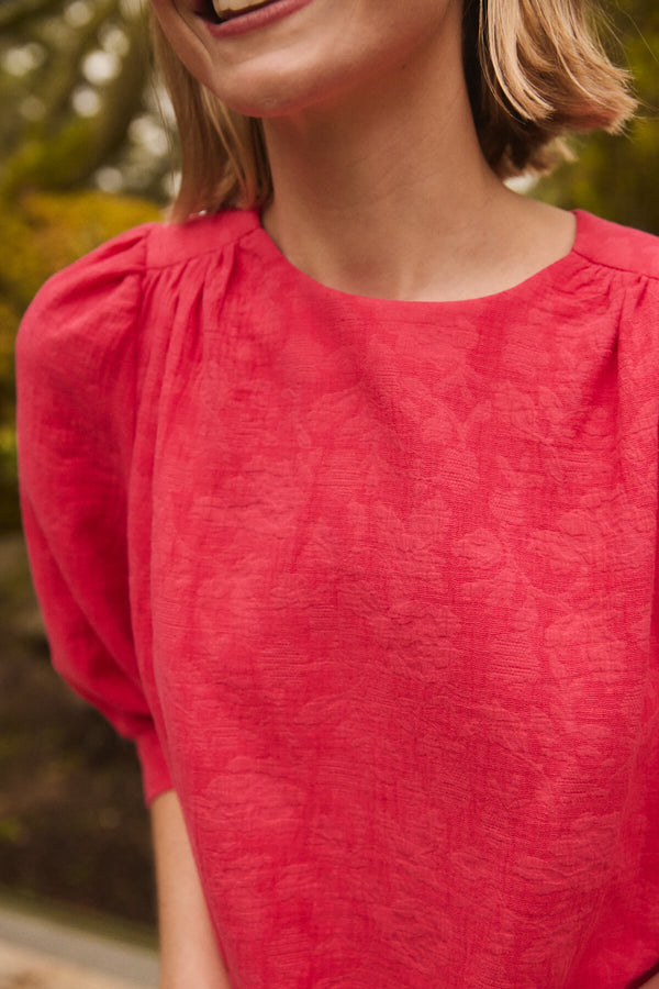 Vestido Saori Coral