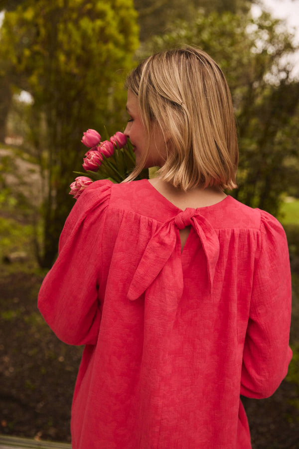 Vestido Saori Coral