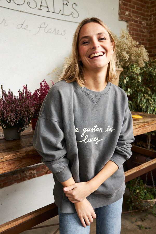 Sudadera Lunes Gris Koala