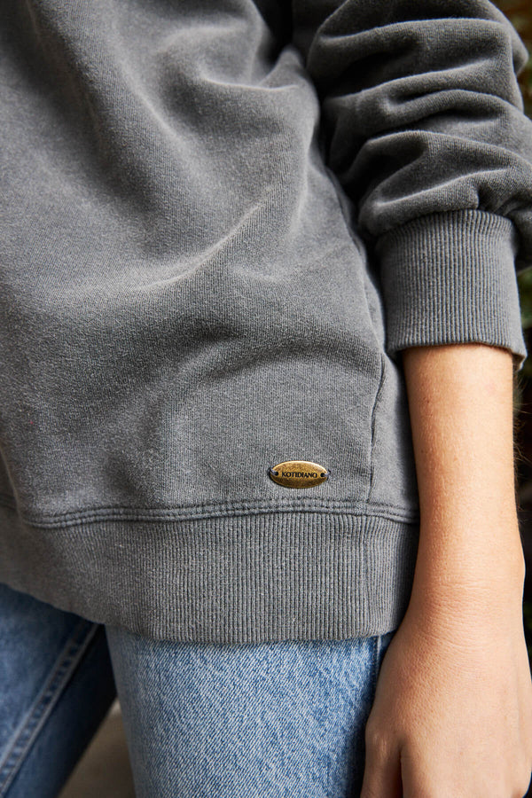 Sudadera Lunes Gris Koala