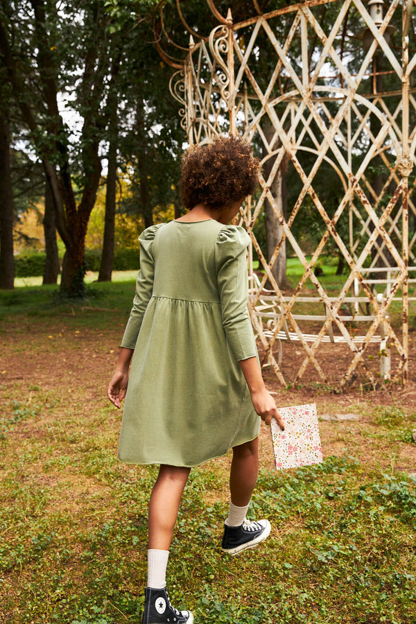 Vestido Lea Verde Musgo