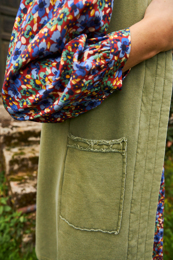 Chaleco Cloe Verde Musgo