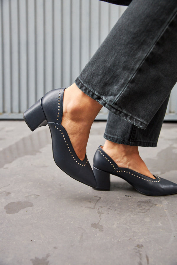 Zapato Julie Azul Noche