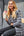 Abrigo London Tweed Azul