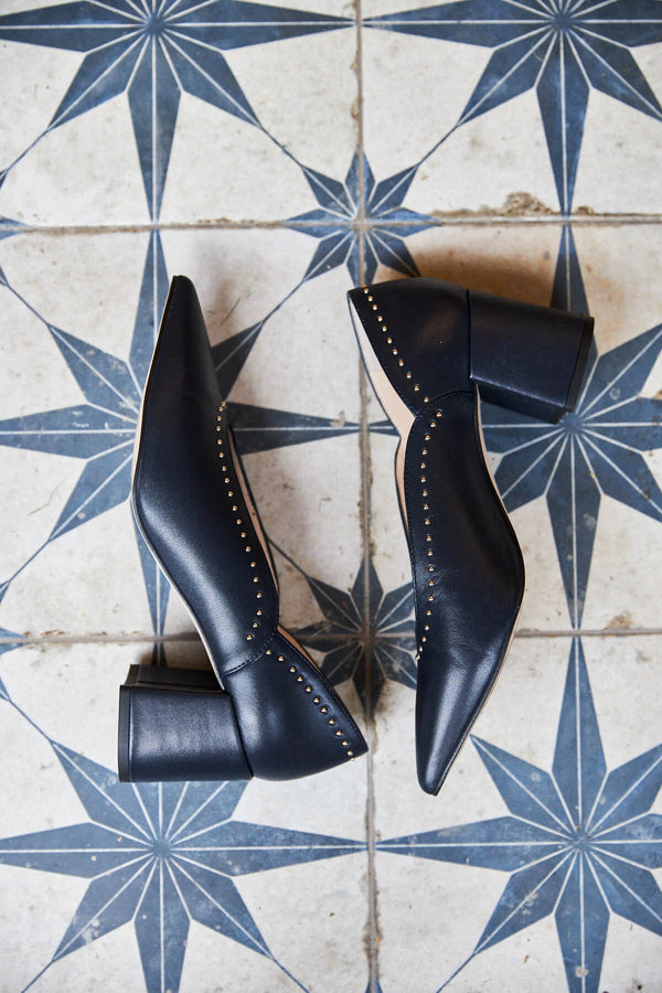 Zapato Julie Azul Noche