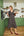 Vestido Goya Negro Floral