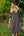 Vestido Goya Negro Floral