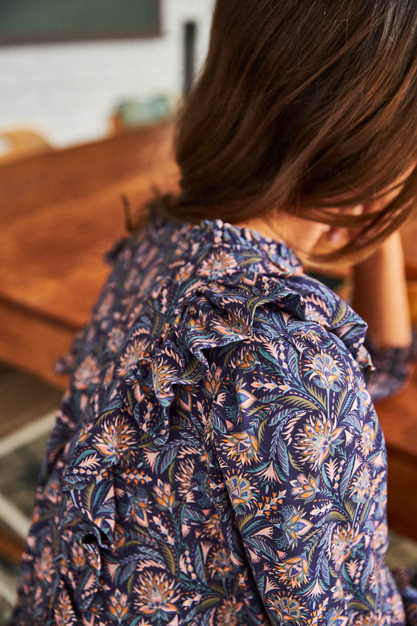 Vestido Marieta Cashmere Azul