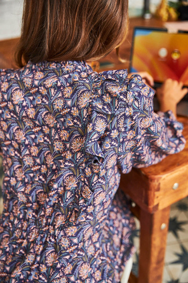 Vestido Marieta Cashmere Azul