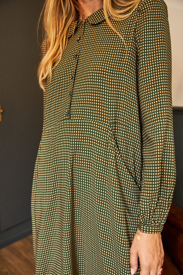 Vestido Carola Verde Ice Cream
