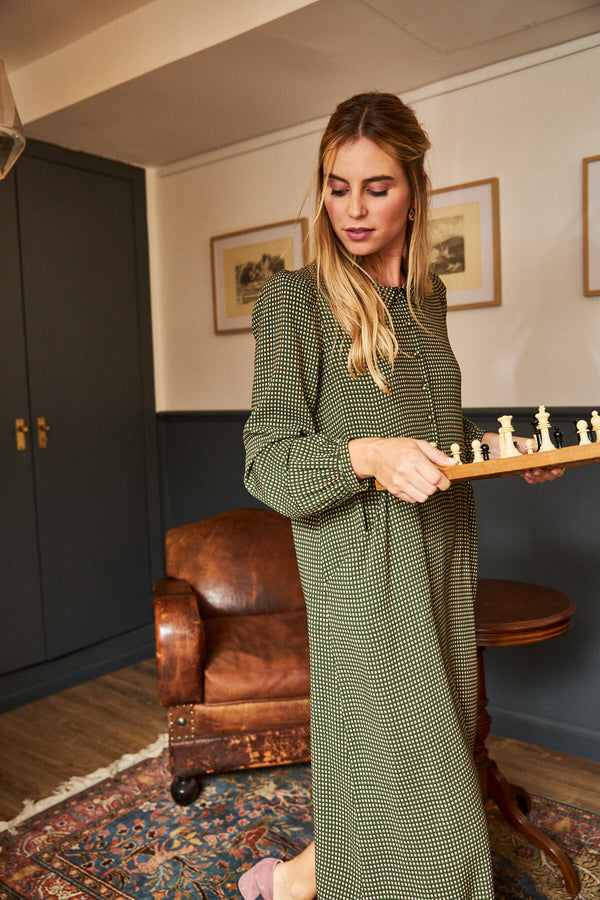 Vestido Carola Verde Ice Cream