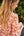 Vestido Viena Flores Tostado
