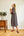 Vestido Goya Negro Floral
