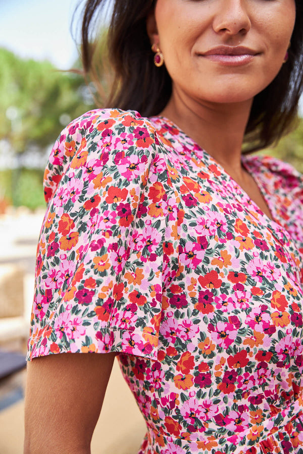 Vestido Bolonia Flores Jardín