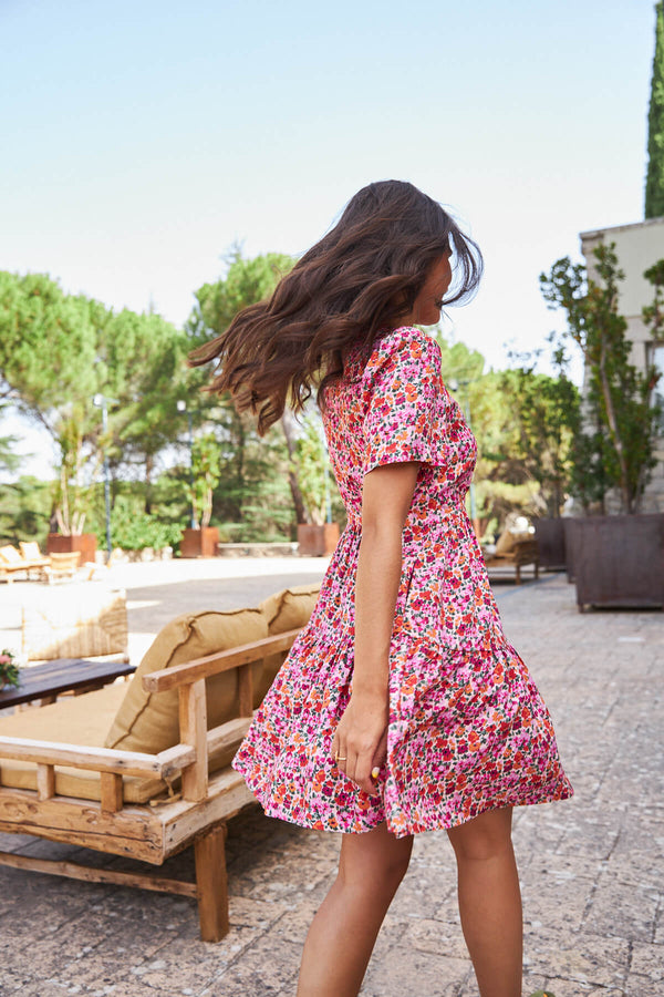 Vestido Bolonia Flores Jardín