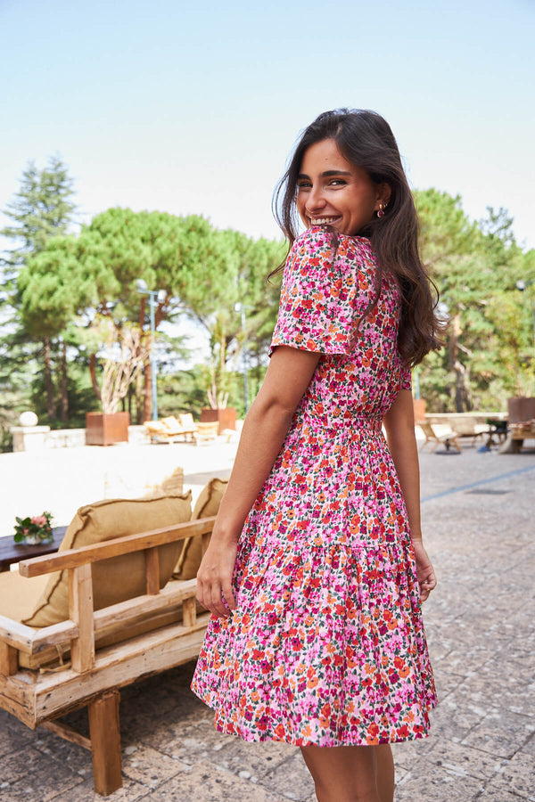 Vestido Bolonia Flores Jardín