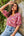 Blusa Galilea Flores Buganvilla