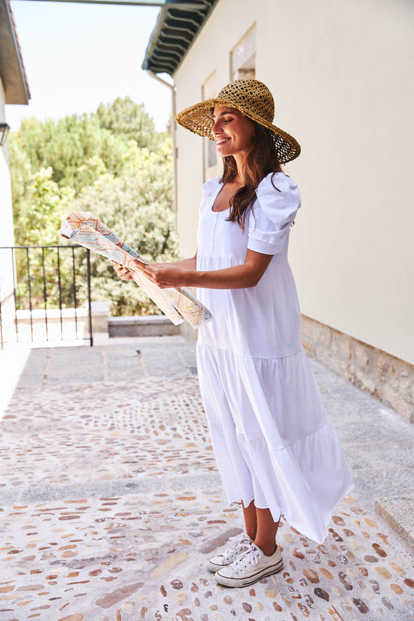 Vestido Fiyi Blanco