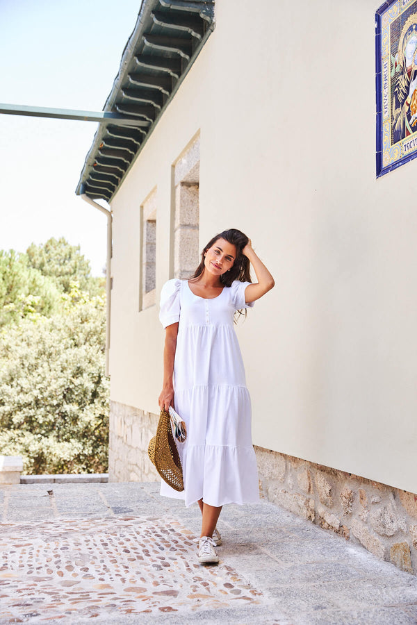 Vestido Fiyi Blanco