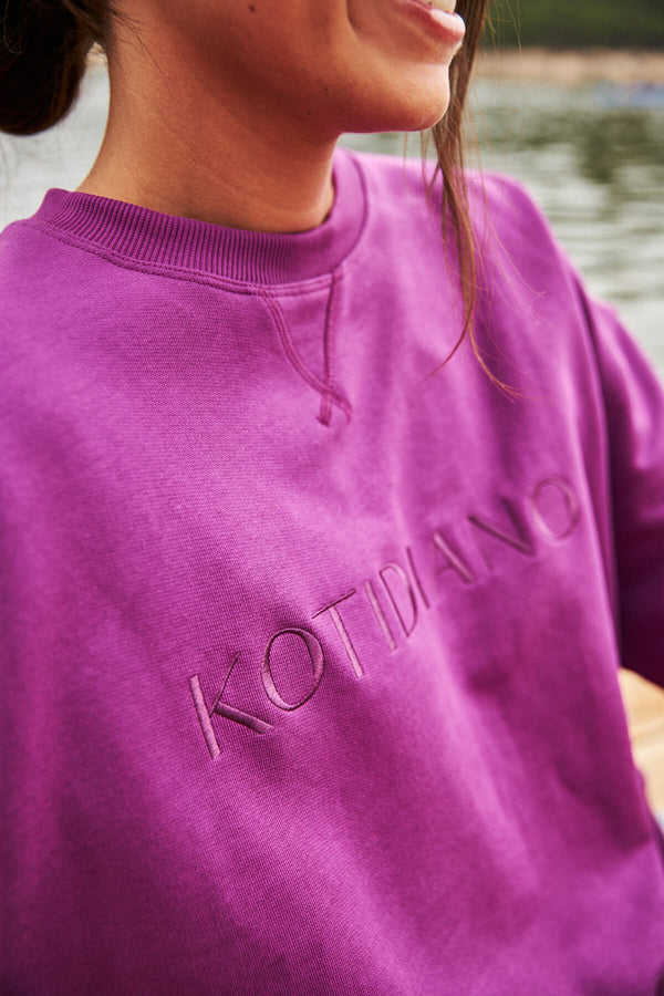 Sudadera Kotidiano Magenta