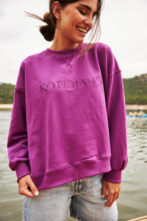 Sudadera Kotidiano Magenta