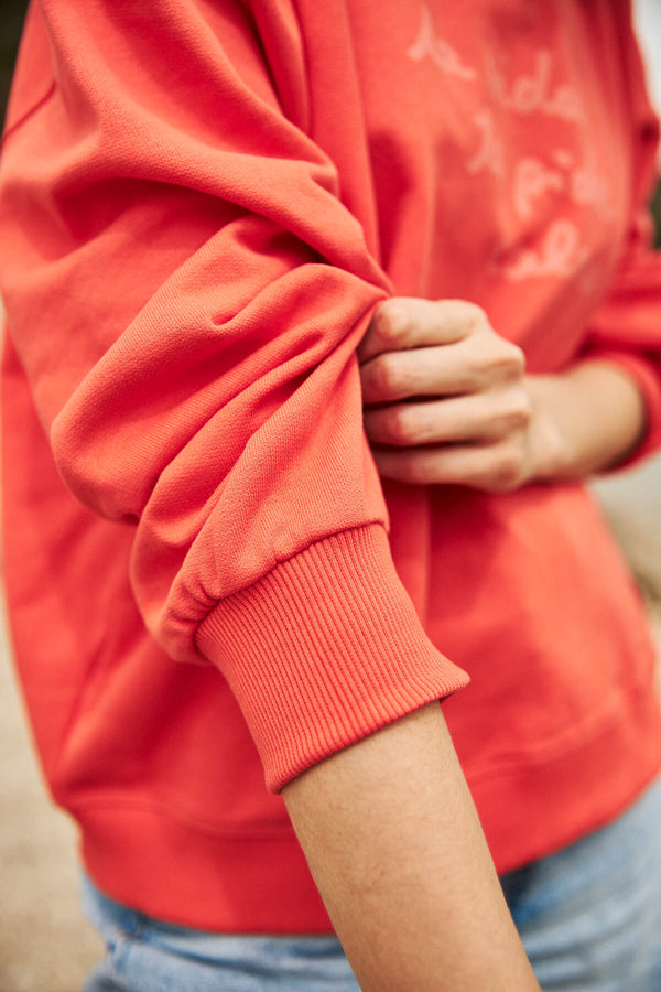 Sudadera Calma Mandarina