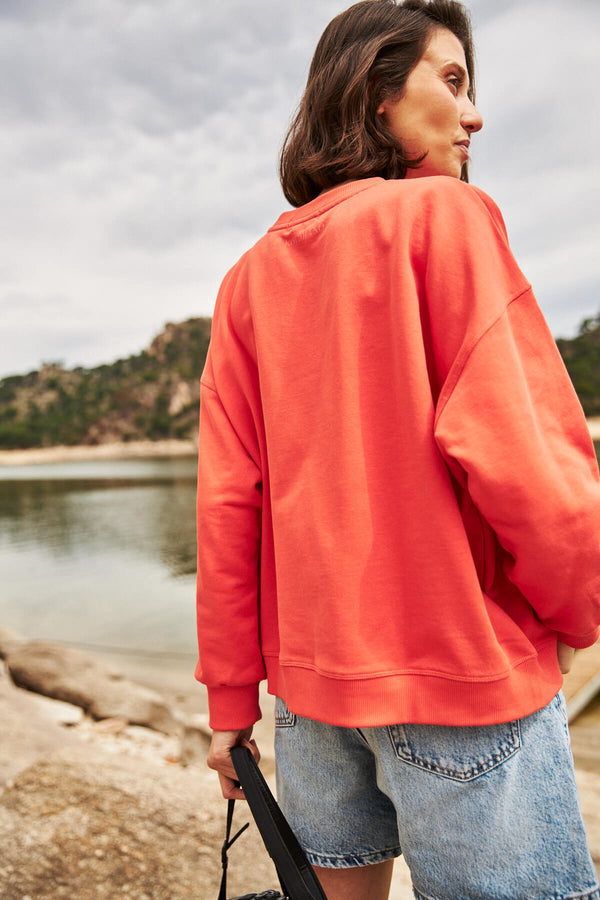 Sudadera Calma Mandarina
