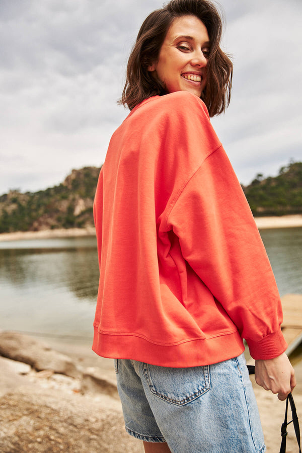 Sudadera Calma Mandarina