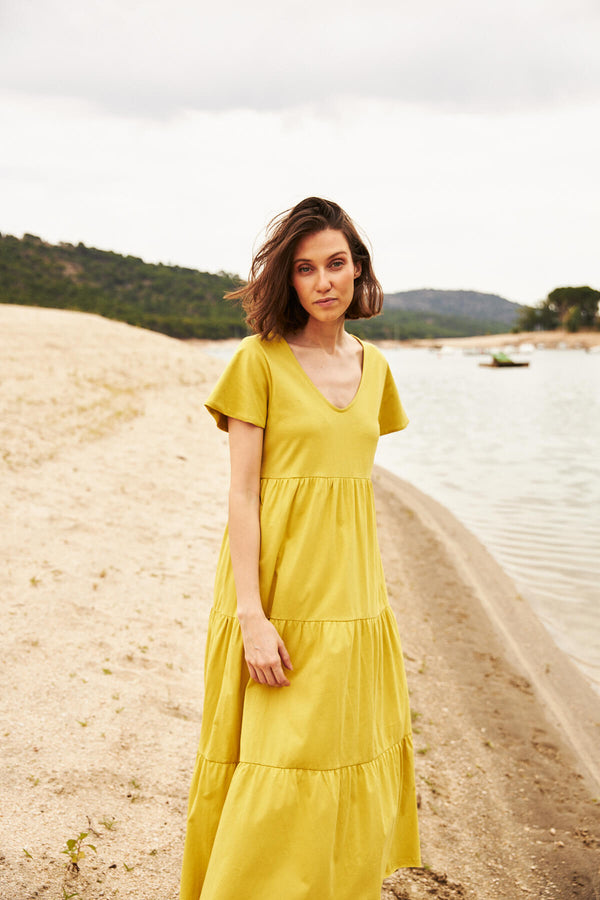 Vestido Creta Lima