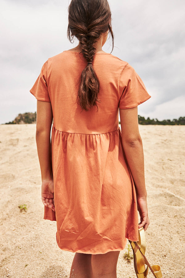 Vestido Betania Terracota