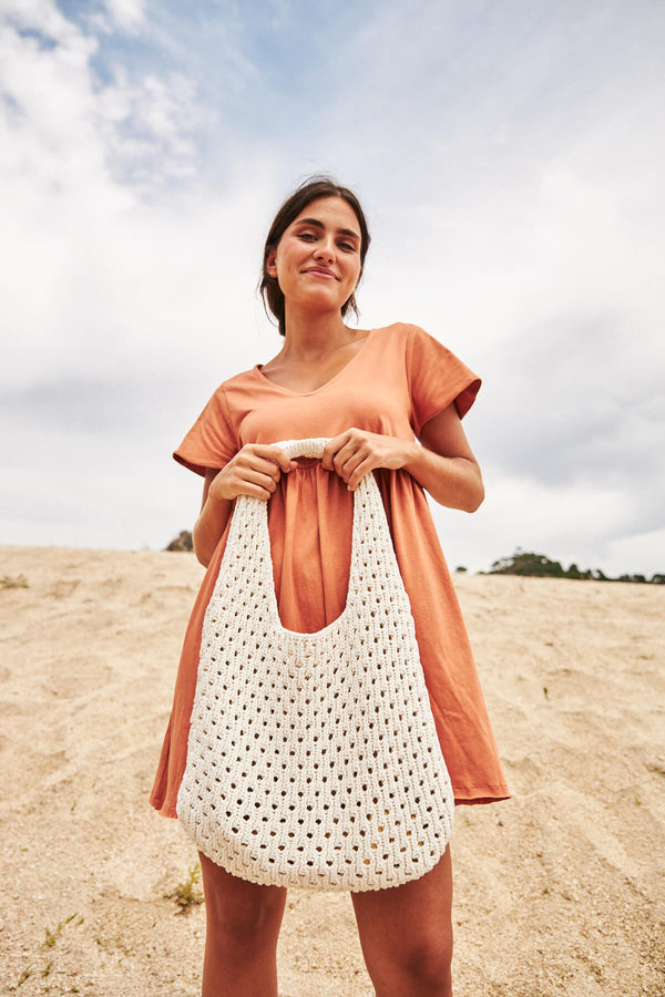 Vestido Betania Terracota