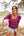 Camiseta Maui Magenta