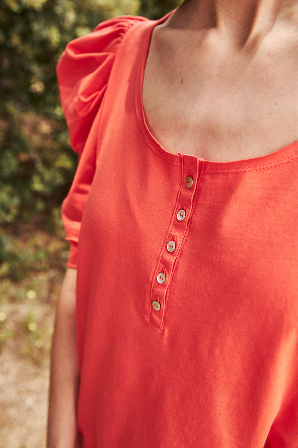 Camiseta Maui Mandarina