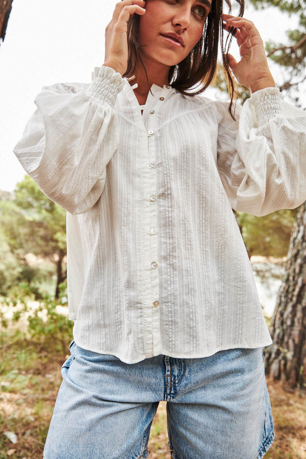 Blusa Cora Crudo