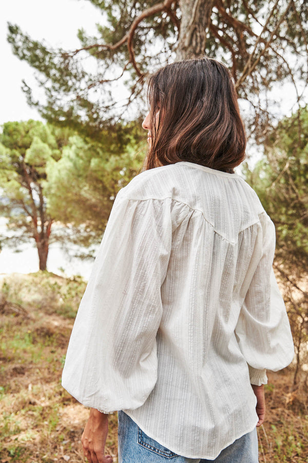 Blusa Cora Crudo