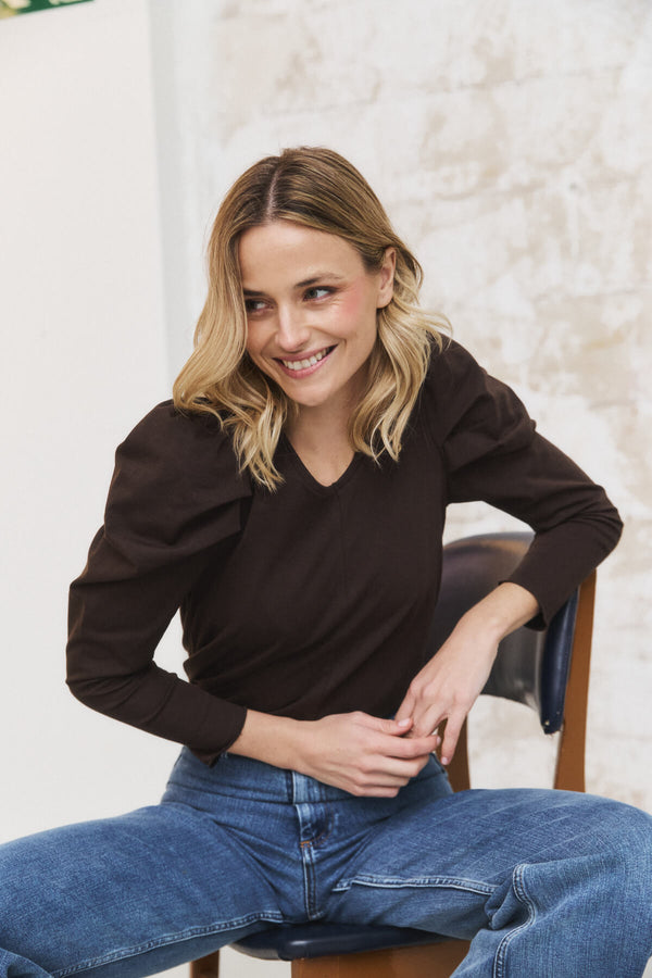 Camiseta Arabella Chicory Coffee