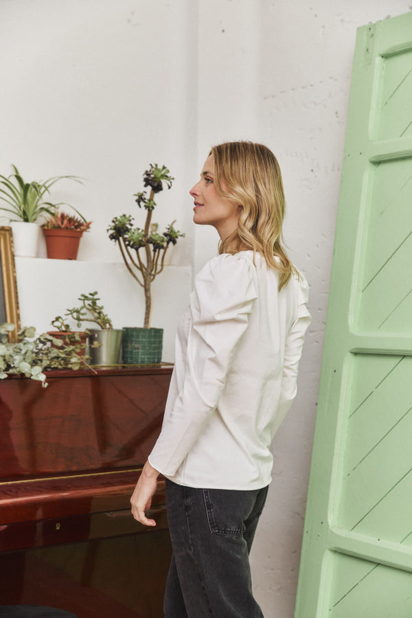 Camiseta Arabella Gardenia