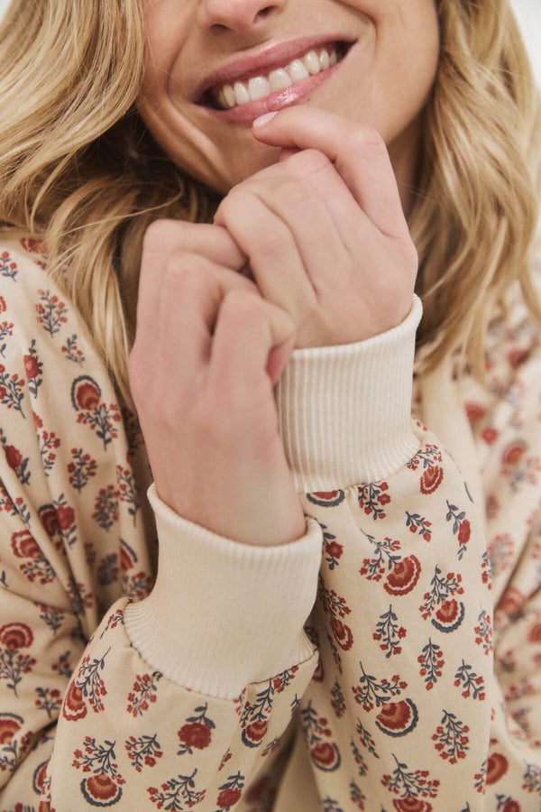 Sudadera Danae Vanilla Rose