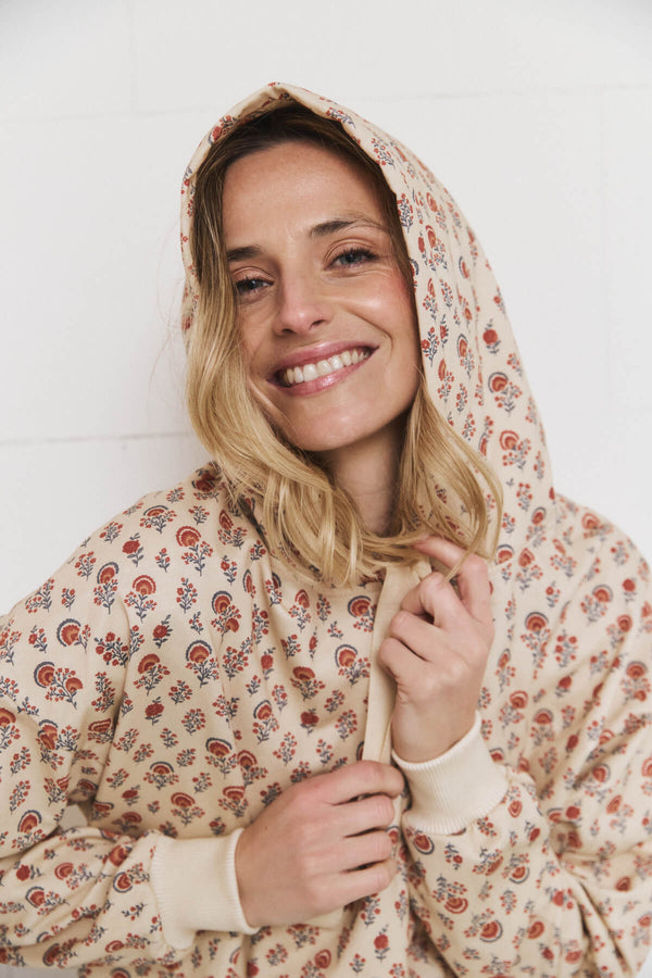 Sudadera Danae Vanilla Rose