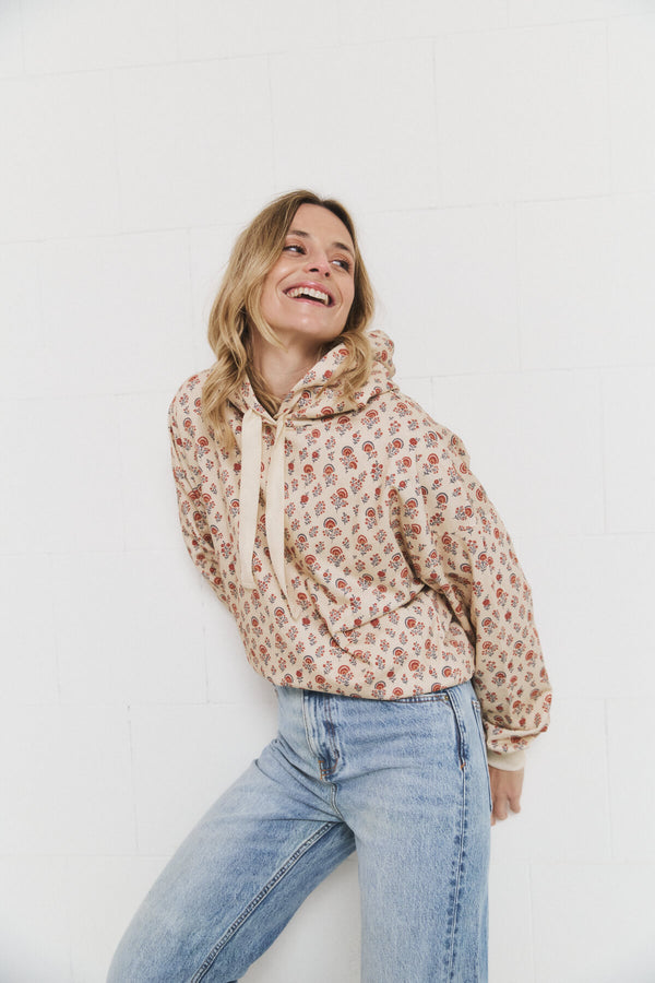 Sudadera Danae Vanilla Rose