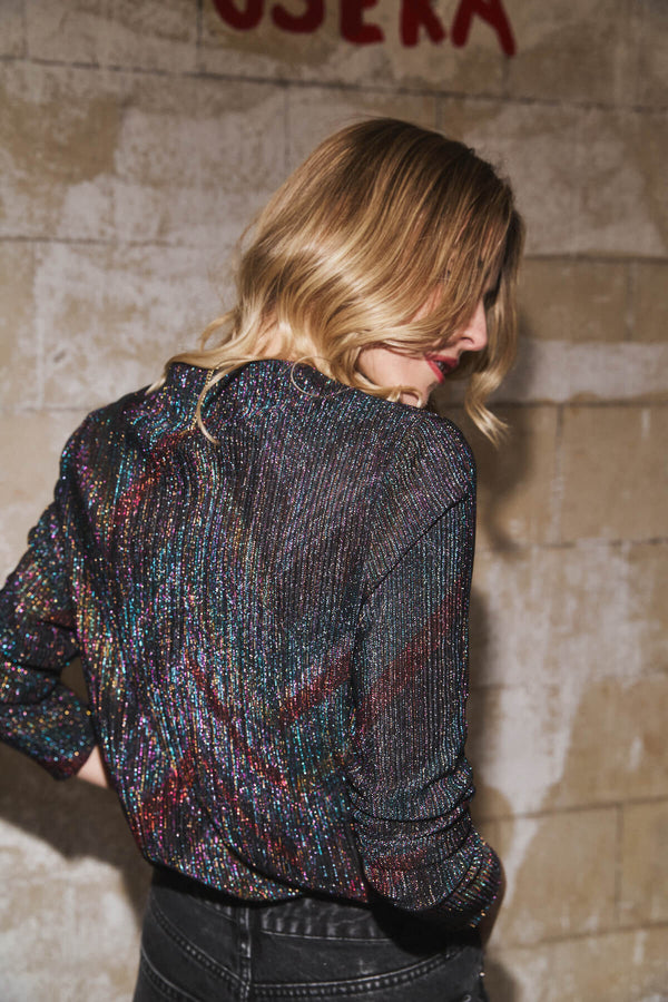 Camiseta Tess Brillo Retro