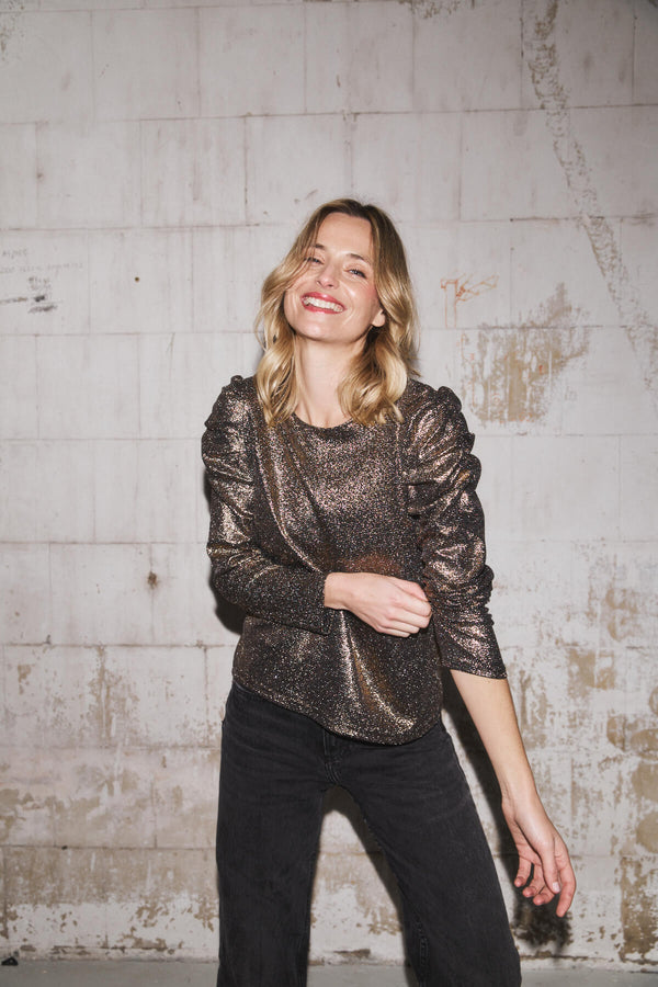 Camiseta Emma Dorado