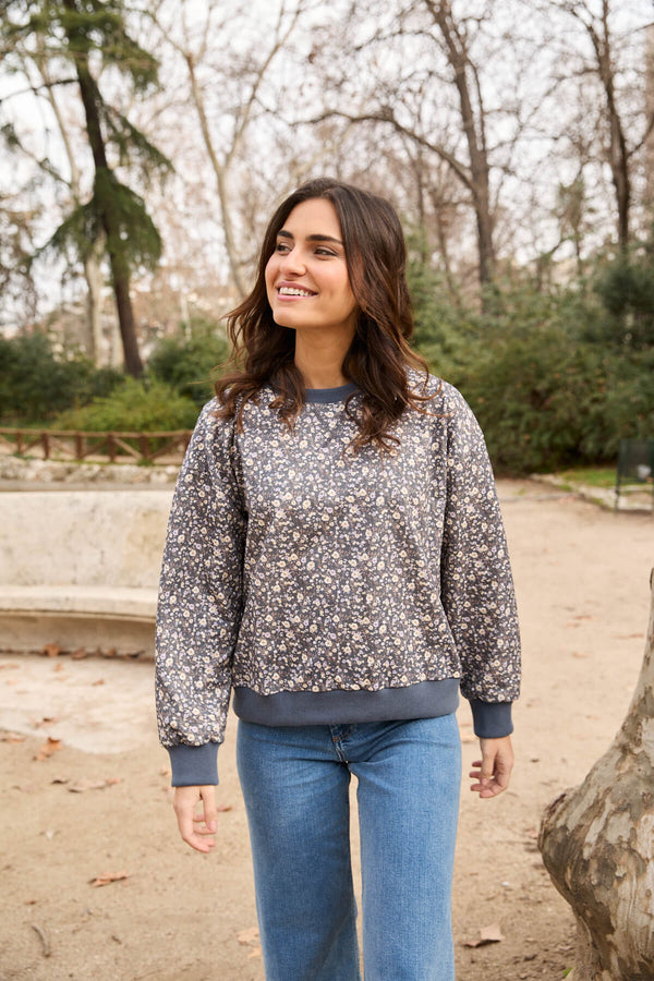 Sudadera Kotidiano Lirios de Agua