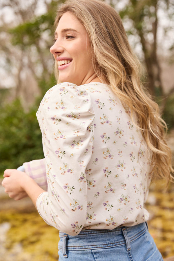 Camiseta Vera Flor Ramillete